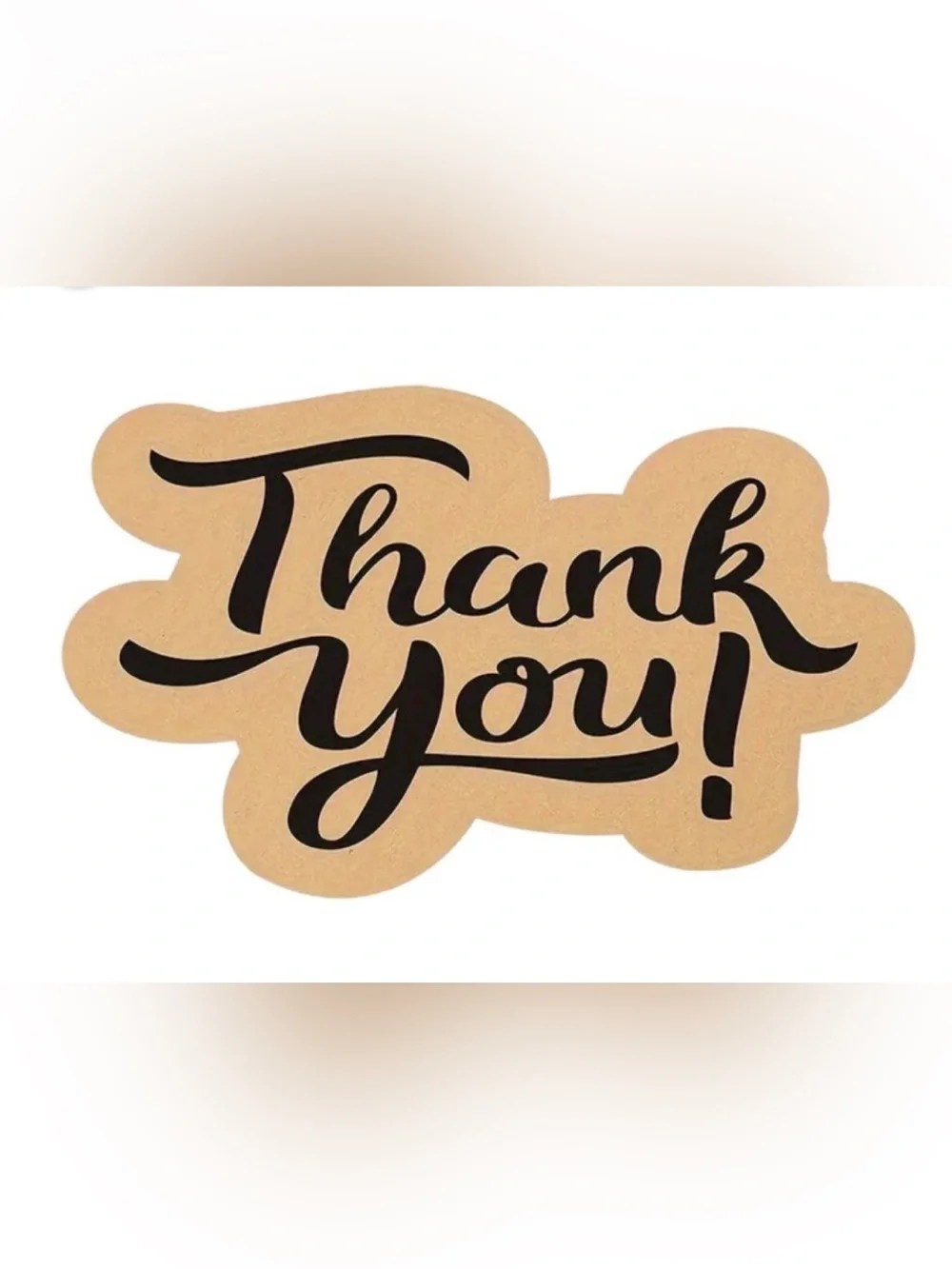 *BUY NOW* Set Of 50 Thank You Cards - Rustic